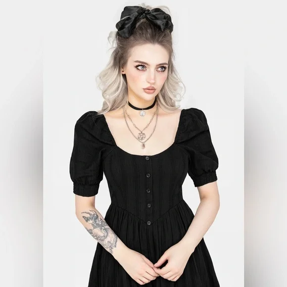 NWT Disturbia Marcia Broderie Midaxi Dress US 14 / UK 18 - Picture 3 of 9